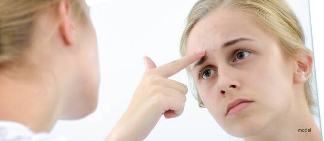 popping a pimple